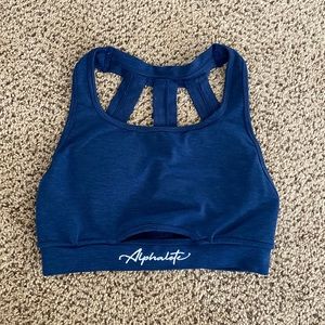 Alphalete trinity sports bra- moonlight